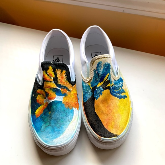 CUSTOM PAINTED SHOES - Picture 6 of 14